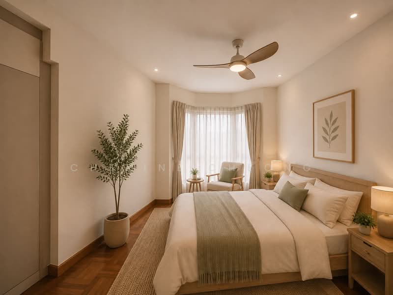 Hillington Green, 51 Hillview Avenue, 4 Bedrooms, 1,755 sqft, Condominium For Sale, by Cherine Cheong, 500238169 - Master Bedroom - virtually staged ref - PropertyGuru.com.sg