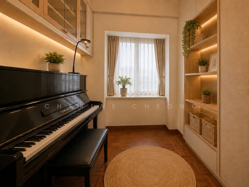 Hillington Green, 51 Hillview Avenue, 4 Bedrooms, 1,755 sqft, Condominium For Sale, by Cherine Cheong, 500238169 - Bedroom 4 - Virtually staged for ref - PropertyGuru.com.sg