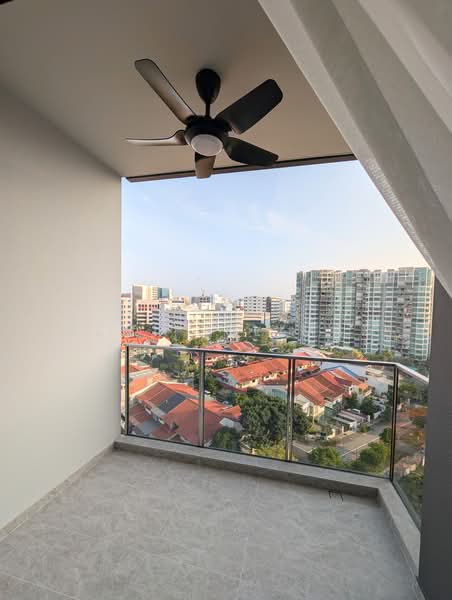 Bartley Vue, 6 Jalan Bunga Rampai, 2 Bedrooms, 732 sqft, Condominium For Rent, by Azmi Suliman, 500238221 - Balcony - PropertyGuru.com.sg