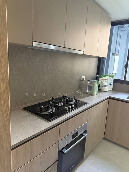 KI Residences At Brookvale, 2 Brookvale Drive, 3 Bedrooms, 980 sqft, Condominium For Rent, by Samuel Ong, 500238230 - Kitchen - PropertyGuru.com.sg