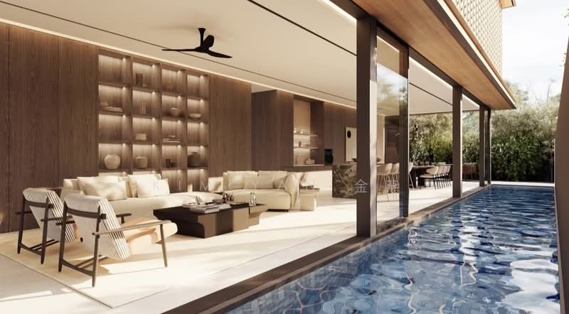 Brand New Bungalow, 4 Levels with Lift & Swimming pool, basement to park 4 cars, Within 1km to Singapore Chinese Girls’ School - call 8130 3636, Newton / Novena, 6 Bedrooms, 9,462 sqft, Bungalow House For Sale, by Kim Yan 金燕, 500238233 - Living Room - PropertyGuru.com.sg