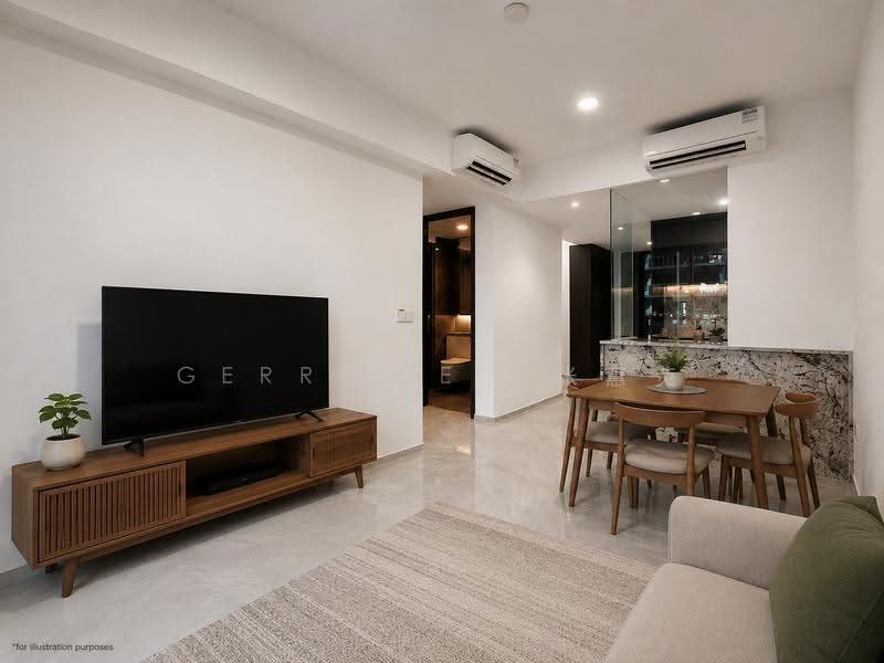 Tembusu Grand, 94 Jalan Tembusu, East Coast / Marine Parade, 2 Bedrooms, 743 sqft, Condominium For Sale, by Gerri Teo 张蕙荧, 500238288 - Living Room - PropertyGuru.com.sg