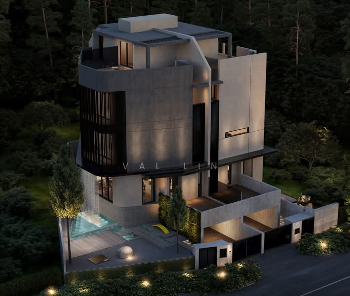 Brand New 5 Levels Freehold Semi-D w Basement, Attic, Jacuzzi & Waterfall at Jalan Labu Manis, Jalan Labu Manis/ Sushine Terrace/ Gambir Walk/ Bartley Rise Estate, 5 Bedrooms, 7,035 sqft, Semi-Detached House For Sale, by Val Lin, 500238293 - Exterior - PropertyGuru.com.sg