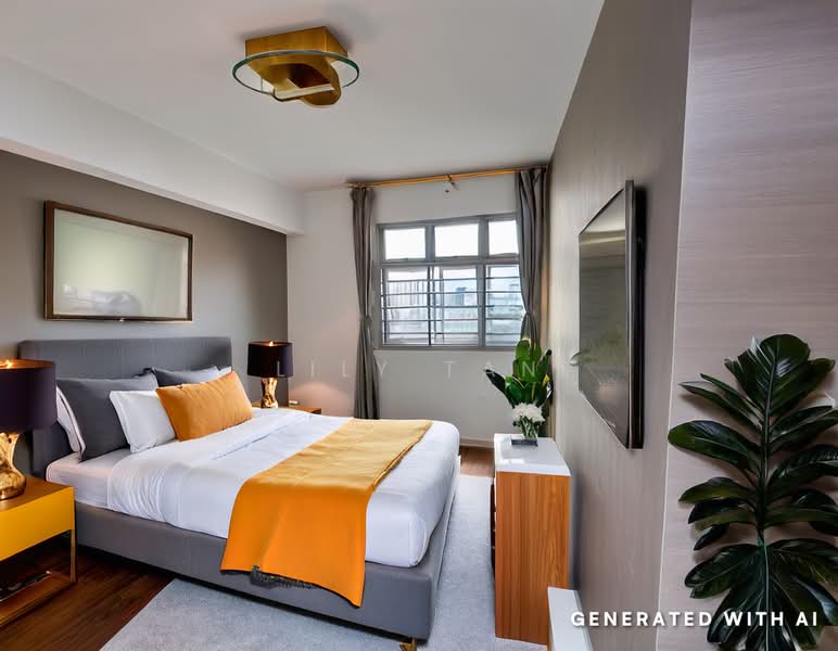 96A Henderson Road, 96A Henderson Road, 3 Bedrooms, 1,216 sqft, HDB Flat For Sale, by Lily Tan, 500238299 - Bedroom - PropertyGuru.com.sg