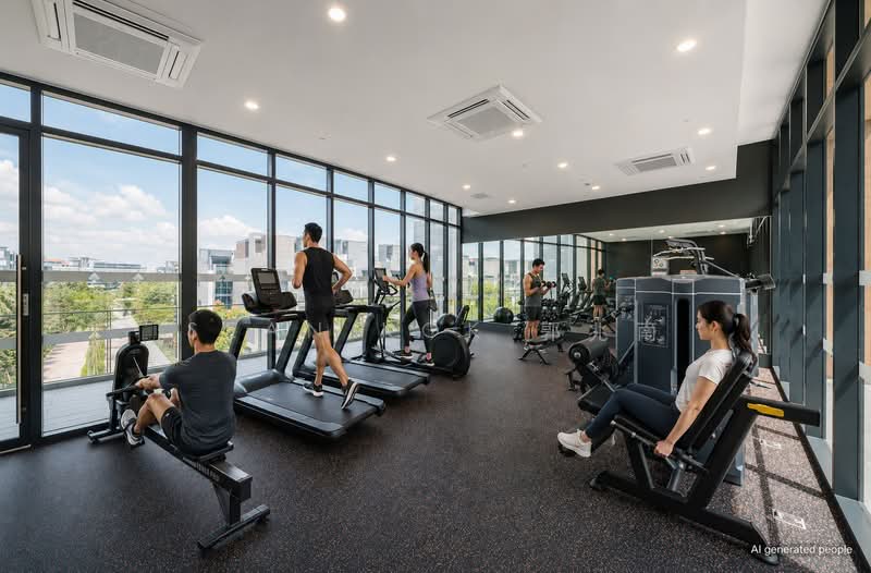 Belgravia Ace, 100 Belgravia Drive, 5 Bedrooms, 4,370 sqft, Semi-Detached House For Sale, by Sean Kok 郭兆南, 500238321 - Gym - PropertyGuru.com.sg