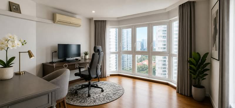 D'Grove Villas, 8A Orange Grove Road, 4 Bedrooms, 5,221 sqft, Condominium For Rent, by Torance Paul, 500238370 - Study - PropertyGuru.com.sg