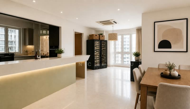 D'Grove Villas, 8A Orange Grove Road, 4 Bedrooms, 5,221 sqft, Condominium For Rent, by Torance Paul, 500238370 - Kitchen - PropertyGuru.com.sg