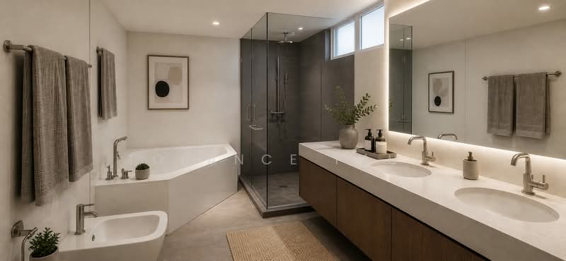 D'Grove Villas, 8A Orange Grove Road, 4 Bedrooms, 5,221 sqft, Condominium For Rent, by Torance Paul, 500238370 - Bathroom - PropertyGuru.com.sg