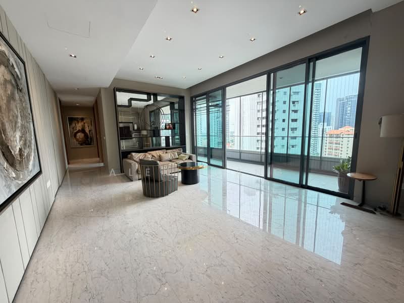 New Futura, 16 Leonie Hill Road, 4 Bedrooms, 2,250 sqft, Condominium For Rent, by Alex Huang, 500238401 - Living Room - PropertyGuru.com.sg