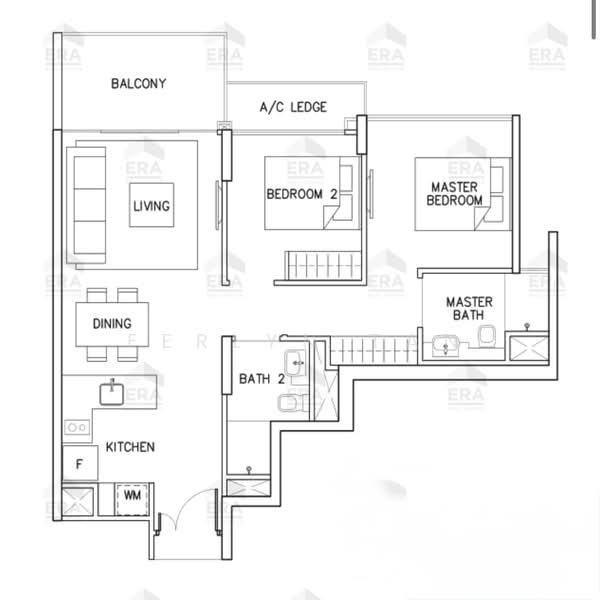 Ripple Bay, 4 Pasir Ris Link, 2 Bedrooms, 775 sqft, Condominium For Sale, by Ferlyn Tan, 500238409 - PropertyGuru.com.sg