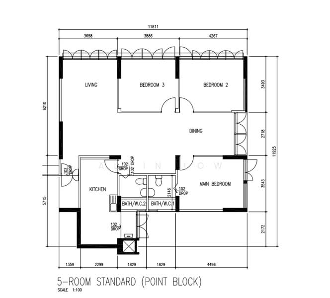 55 Geylang Bahru, 55 Geylang Bahru, 3 Bedrooms, 1,292 sqft, HDB Flat For Sale, by Alvin Low, 500238462 - PropertyGuru.com.sg