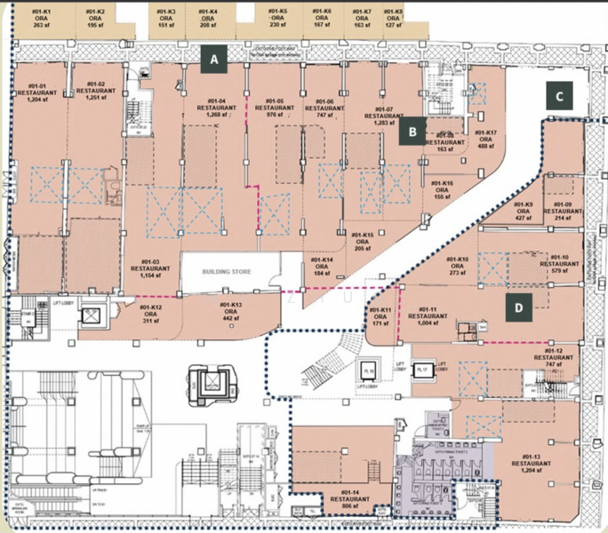 Cross Street, Cross Street, 750 sqft, Other Retail For Rent, by MJ Zhuo, 500238496 - CommercialGuru.com.sg