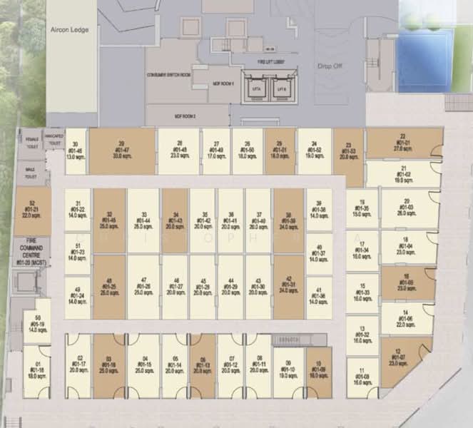 One Dusun Residences, 1 Jalan Dusun, Balestier / Toa Payoh, 237 sqft, Food & Beverage For Rent, by Christopher Tay, 500238506 - Exterior - CommercialGuru.com.sg