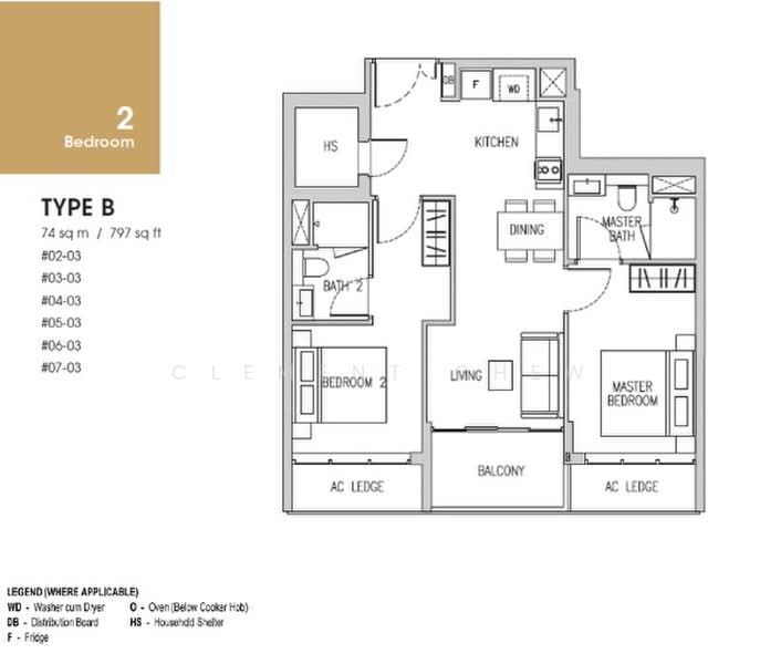 Gems Ville, 8 Lorong 13 Geylang, 2 Bedrooms, 797 sqft, Condominium For Sale, by Clement Chew, 500238529 - PropertyGuru.com.sg