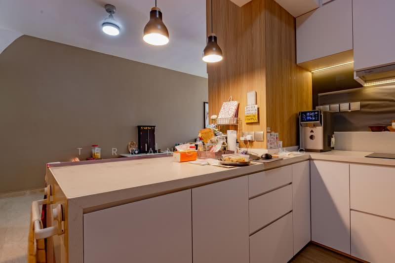 Carissa Park Condo, 2 Flora Drive, 3 Bedrooms, 1,324 sqft, Condominium For Sale, by Terrance Wong, 500238537 - kitchen island - PropertyGuru.com.sg