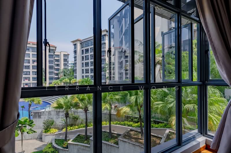 Carissa Park Condo, 2 Flora Drive, 3 Bedrooms, 1,324 sqft, Condominium For Sale, by Terrance Wong, 500238537 - view from master - PropertyGuru.com.sg