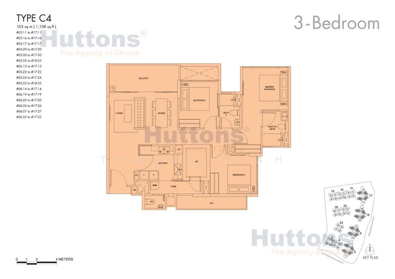 Riversails, 12 Upper Serangoon Crescent, 3 Bedrooms, 1,109 sqft, Condominium For Sale, by Travis Seah, 500238596 - PropertyGuru.com.sg