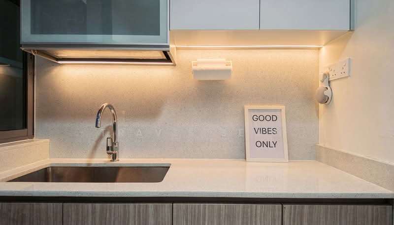 Riversails, 12 Upper Serangoon Crescent, 3 Bedrooms, 1,109 sqft, Condominium For Sale, by Travis Seah, 500238596 - Kitchen - PropertyGuru.com.sg
