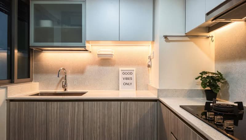 Riversails, 12 Upper Serangoon Crescent, 3 Bedrooms, 1,109 sqft, Condominium For Sale, by Travis Seah, 500238596 - Kitchen - PropertyGuru.com.sg