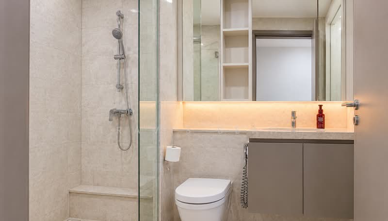 Riversails, 12 Upper Serangoon Crescent, 3 Bedrooms, 1,109 sqft, Condominium For Sale, by Travis Seah, 500238596 - Bathroom - PropertyGuru.com.sg