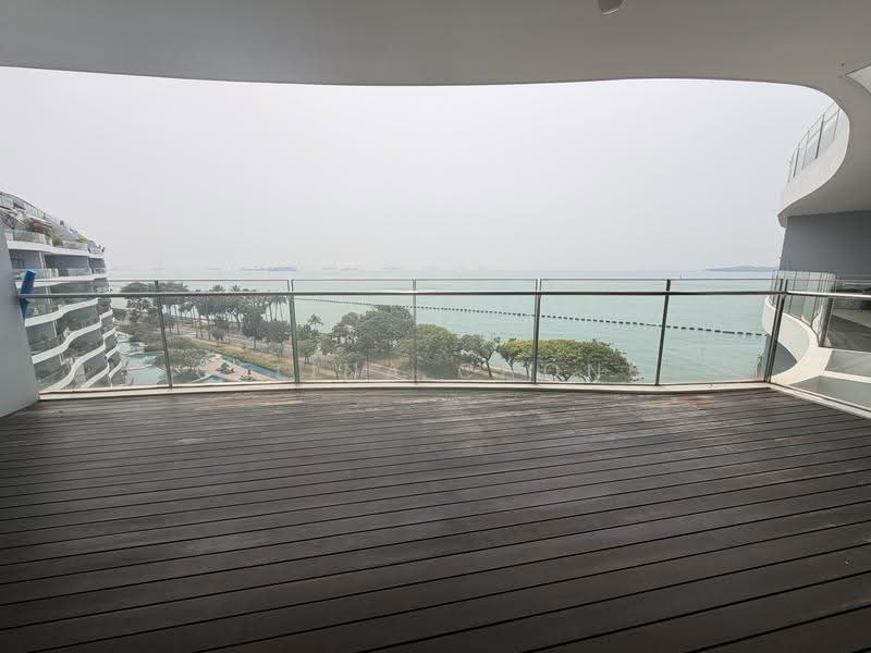 The Coast at Sentosa Cove, 280 Ocean Drive, Harbourfront / Telok Blangah, 4 Bedrooms, 2,357 sqft, Condominium For Rent, by Celina Chong 张慧芳, 500238616 - Balcony - PropertyGuru.com.sg