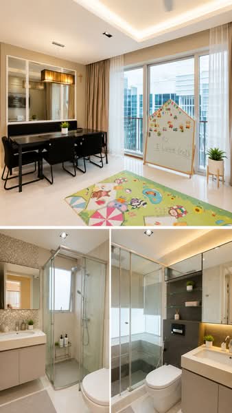 Floridian, 965 Bukit Timah Road, 2 Bedrooms, 915 sqft, Condominium For Rent, by Fion Gan, 500238619 - Dining Room - PropertyGuru.com.sg
