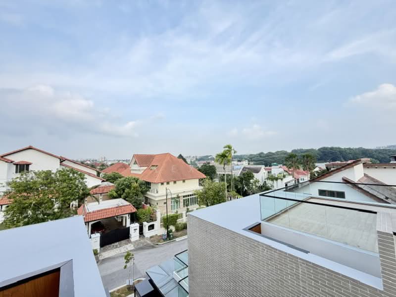 The Best of Everything, Elevated Ground, Wide Frontage, Brand New Bungalow, Nice Design, Lift & Pool, Matlock estate, Sommerville Estate, Bartley Estate, Chuan Estate, 6 Bedrooms, 8,969 sqft, Bungalow House For Sale, by Alex Ng, 500238671 - Exterior - PropertyGuru.com.sg