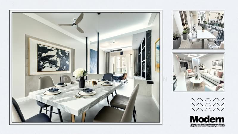 Villa Marina, 37 Jalan Sempadan, 3 Bedrooms, 1,507 sqft, Condominium For Sale, by Dwayne Tan, 500238691 - Modern - Staging - PropertyGuru.com.sg