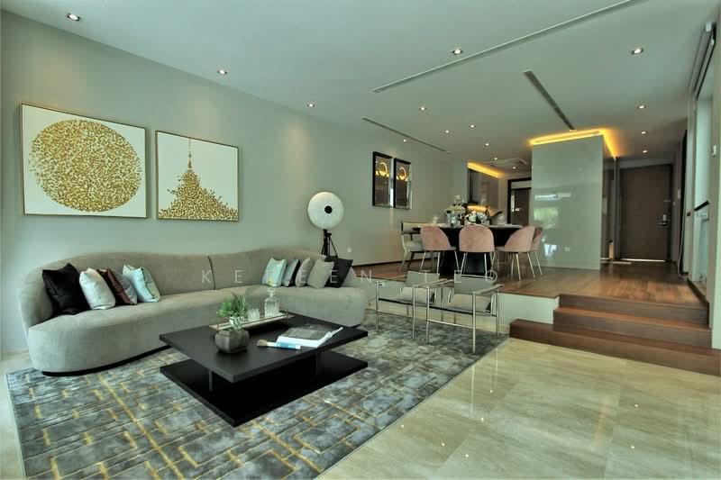 Gallop Green, 13 Woollerton Park, 5 Bedrooms, 4,241 sqft, Condominium For Sale, by Kereen Teo, 500238729 - Living Room - PropertyGuru.com.sg