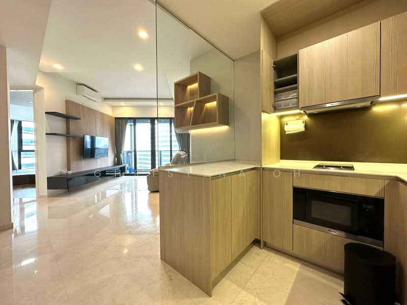 DUO Residences, 1 Fraser Street, 2 Bedrooms, 947 sqft, Apartment For Rent, by Christina Oh, 500238741 - Living Room - PropertyGuru.com.sg