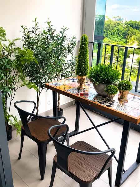 Foresque Residences, 101 Petir Road, 2 Bedrooms, 743 sqft, Condominium For Rent, by Angela Lim, 500238819 - Balcony - PropertyGuru.com.sg