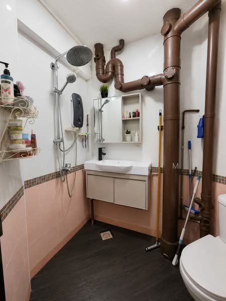 609 Bedok Reservoir Road, 609 Bedok Reservoir Road Eunos Rainbow, 3 Bedrooms, 1,044 sqft, HDB Flat For Sale, by Hazel Salim, 500238846 - Bathroom - PropertyGuru.com.sg