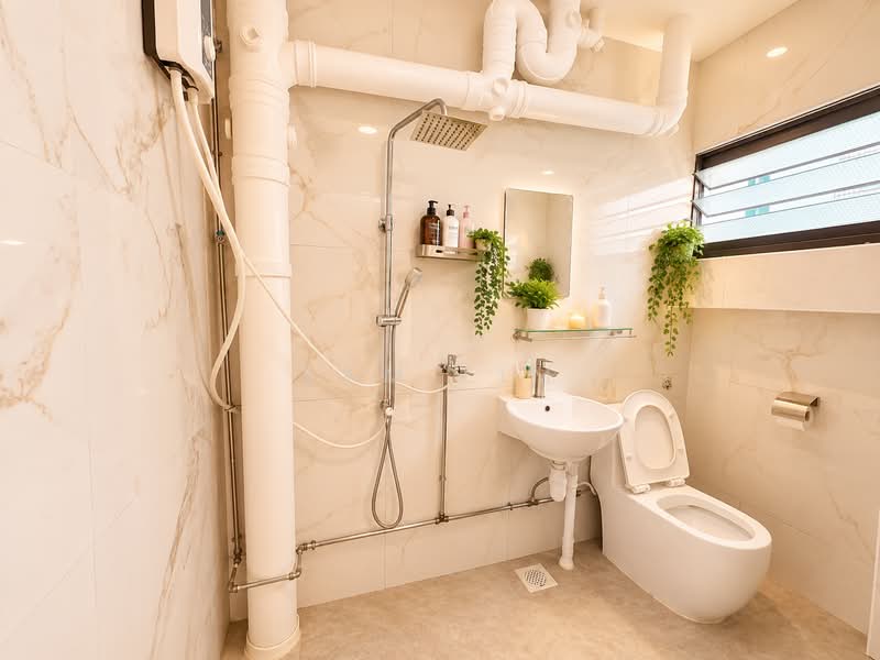 347 Kang Ching Road, 347 Kang Ching Road, 3 Bedrooms, 1,302 sqft, HDB Flat For Sale, by Sam Lim, 500238870 - Common Bathroom - PropertyGuru.com.sg