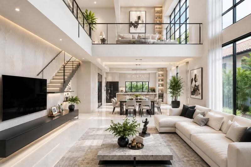 Punggol Road, Hougang / Punggol / Sengkang, 6 Bedrooms, 7,341 sqft, Terraced House For Sale, by Yian Wong, 500238971 - Living Room - PropertyGuru.com.sg