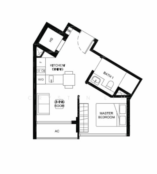 Duet @ Emily, 2 Mount Emily Road, 1 Bedroom, 409 sqft, Apartment For Sale, by Crystan Lim, 500238977 - PropertyGuru.com.sg