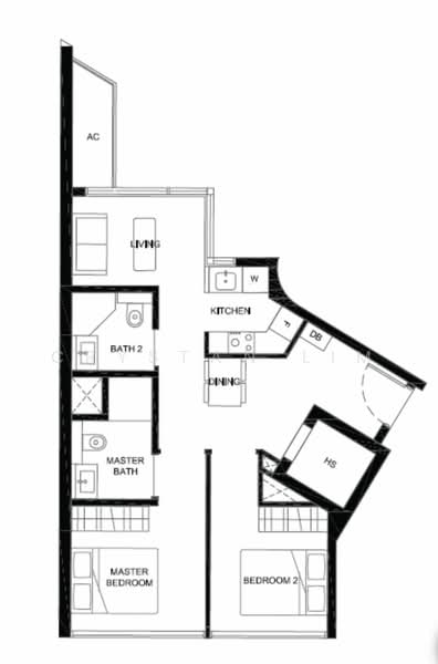 Duet @ Emily, 2 Mount Emily Road, 2 Bedrooms, 667 sqft, Apartment For Sale, by Crystan Lim, 500239000 - PropertyGuru.com.sg
