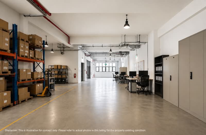 Brand New Light Warehouse cum Office/ Showroom