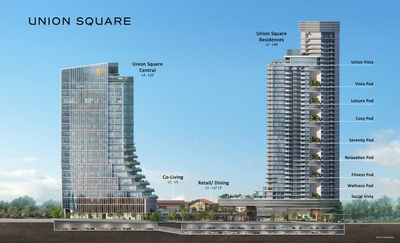 Union Square Residences, 28 Havelock Road,, 1 Bedroom, 463 sqft, Condominium For Sale, by Crystan Lim, 500239014 - PropertyGuru.com.sg