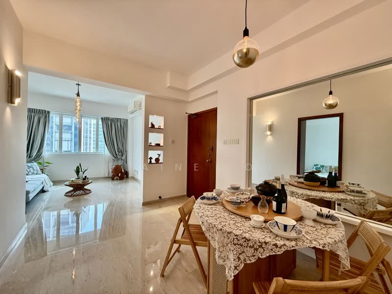 The Princeton, 2 Ewe Boon Road, 2 Bedrooms, 861 sqft, Apartment For Sale, by Elaine Goh, 500239021 - Dining / Living Room - PropertyGuru.com.sg