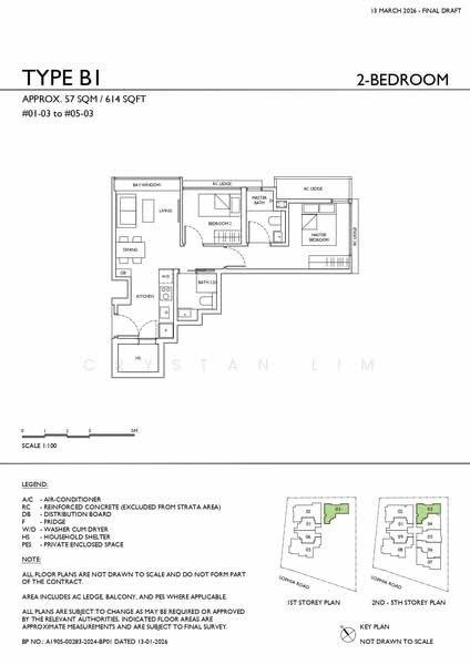Sophia Meadow, 132 Sophia Road, 2 Bedrooms, 614 sqft, Condominium For Sale, by Crystan Lim, 500239026 - PropertyGuru.com.sg