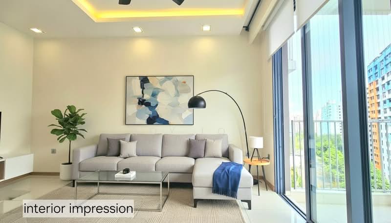 3bed 3bath 1maid Condo Bukit Panjang MRT, Bukit Batok Choa Chu Kang LRT Hillion Mall, Junction 10, , 3 Bedrooms, 1,055 sqft, Condominium For Sale, by Roy Low, 500239049 - Living Room - PropertyGuru.com.sg