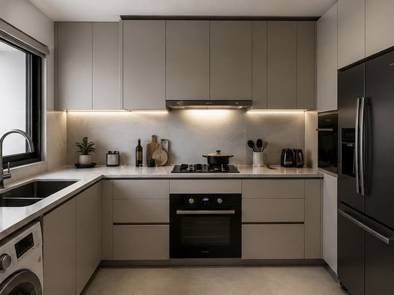 Cheapest 3 Bed Premium Just Beside RCR | Beauty World Area | Hillview MRT, Clementi Park / Upper Bukit Timah, 3 Bedrooms, 1,023 sqft, Condominium For Sale, by Keith Lim, 500239053 - Kitchen - PropertyGuru.com.sg