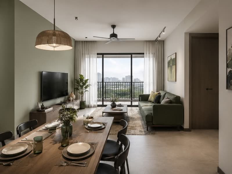 CHEAPEST 3 Bedder Within 1KM St Hilda’s Primary | DIRECT MRT Access | Mall at Your Doorstep, , 3 Bedrooms, 900 sqft, Condominium For Sale, by Keith Lim, 500239056 - Living Room - PropertyGuru.com.sg