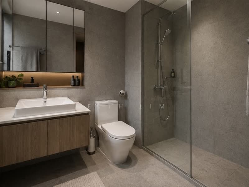 CHEAPEST 3 Bedder Within 1KM St Hilda’s Primary | DIRECT MRT Access | Mall at Your Doorstep, , 3 Bedrooms, 900 sqft, Condominium For Sale, by Keith Lim, 500239056 - Bathroom - PropertyGuru.com.sg