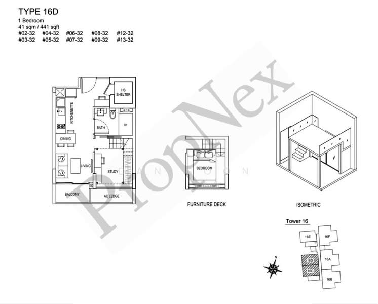 Urban Vista, 16 Tanah Merah Kechil Link, 1 Bedroom, 441 sqft, Condominium For Sale, by Dan Soon, 500239061 - PropertyGuru.com.sg
