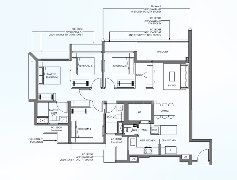 Huge & Spacious 4 BEDROOM + STUDY | 1KM WELLINGTON PRI | CANBERRA MRT | BUKIT CANBERRA, Canberra, 5 Bedrooms, 1,250 sqft, Condominium For Sale, by Keith Lim, 500239067 - PropertyGuru.com.sg