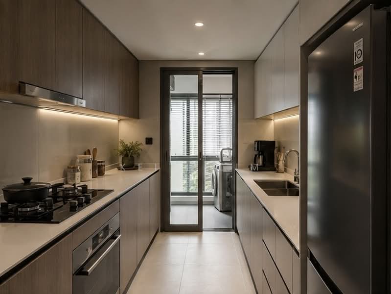 Huge & Spacious 4 BEDROOM + STUDY | 1KM WELLINGTON PRI | CANBERRA MRT | BUKIT CANBERRA, Canberra, 5 Bedrooms, 1,250 sqft, Condominium For Sale, by Keith Lim, 500239067 - Kitchen - PropertyGuru.com.sg