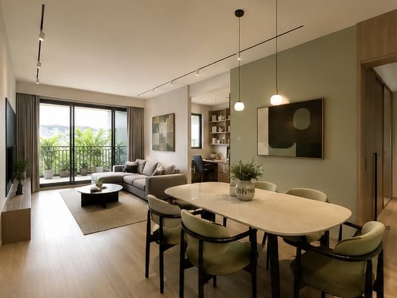 4 BEDROOM + STUDY | INTEGRATED DEVELOPMENT | DIRECT TAMPINES MRT LINK | 1KM ST HILDA’S TAMPINES, , 5 Bedrooms, 1,300 sqft, Condominium For Sale, by Keith Lim, 500239068 - Living Room - PropertyGuru.com.sg
