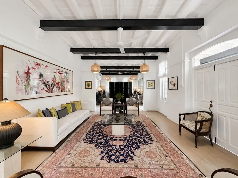White House Park Estate Bungalow Exclusive w POOL • GARDEN, Goodwood Hill | White House Park Estate, 4 Bedrooms, 4,000 sqft, Bungalow House For Rent, by Martin Goh 吴伟楠, 500239114 - Living Room - PropertyGuru.com.sg