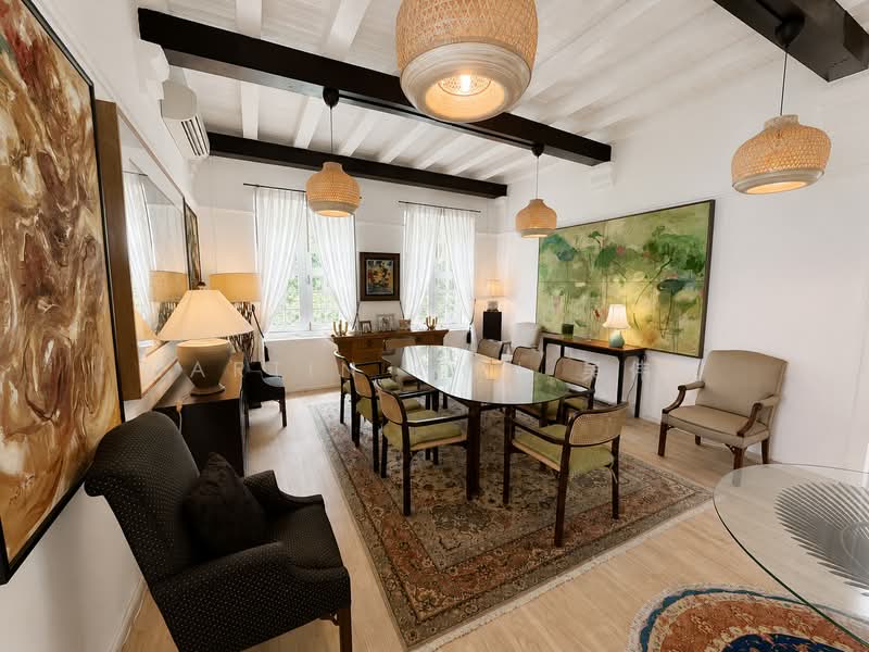 White House Park Estate Bungalow Exclusive w POOL • GARDEN, Goodwood Hill | White House Park Estate, 4 Bedrooms, 4,000 sqft, Bungalow House For Rent, by Martin Goh 吴伟楠, 500239114 - Dining Room - PropertyGuru.com.sg